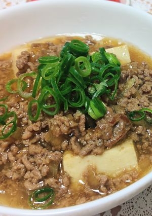 【★】合いびき肉と豆腐のすき煮-レシピのメイン写真