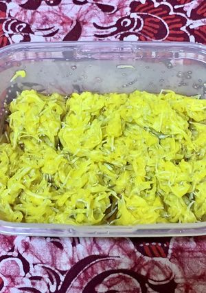 食用菊の酢の物(黄色ver)-レシピのメイン写真