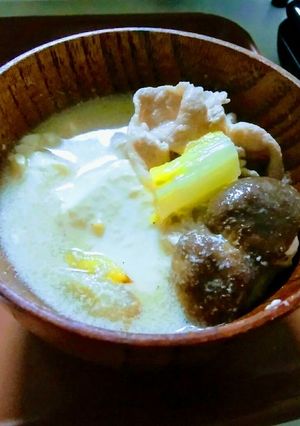あっさり胡麻風味の豆乳鍋スープ-レシピのメイン写真