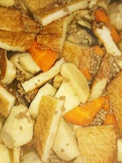 里芋と豚ひき肉の甘辛煮-レシピのメイン写真