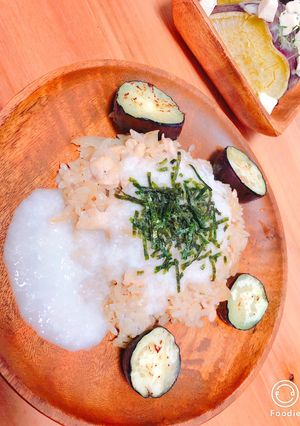 鶏めしとろろがけ-レシピのメイン写真