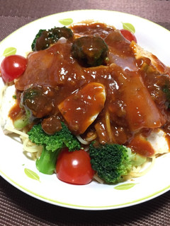簡単!ミートソースパスタ!(^^)!-レシピのメイン写真
