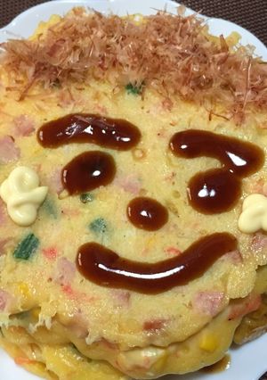 簡単！お好み焼き!(^^)!-レシピのメイン写真