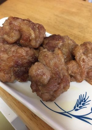 なんだか美味い!豚コマ唐揚げ-レシピのメイン写真