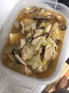 白菜としいたけの豆腐あんかけ-レシピのメイン写真