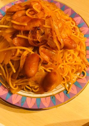 簡単！ナポリタン-レシピのメイン写真