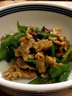 豚肉と万願寺とうがらしの甘辛煮-レシピのメイン写真