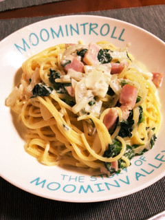 牛乳で作るクリームパスタ-レシピのメイン写真