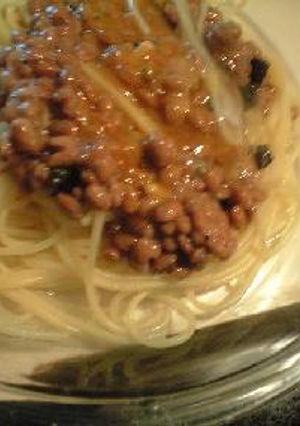 簡単おいしい納豆パスタ!-レシピのメイン写真
