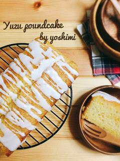 柚子香るしっと〜りパウンドケーキ♪-レシピのメイン写真