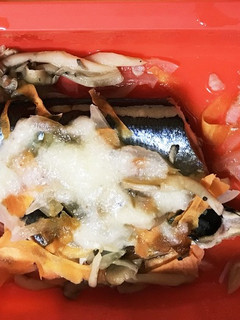 サンマと野菜のレンジ蒸しレモンジュレのせ-レシピのメイン写真