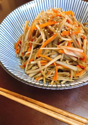 きんぴらごぼう-レシピのメイン写真