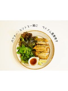 ハーブ香る♡ベトナム風春巻き-レシピのメイン写真
