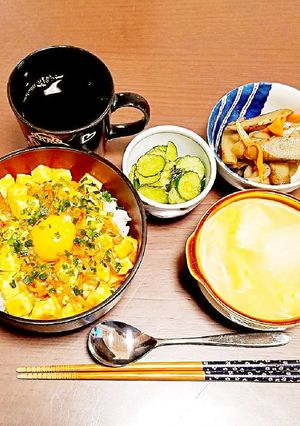 うま♡麻婆豆腐に材料もうひとつ♡-レシピのメイン写真