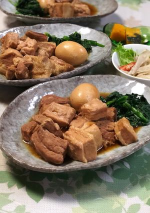豚バラの角煮-レシピのメイン写真