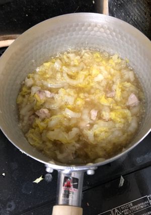 白菜と鶏モモのみぞれ煮 離乳食 完了期-レシピのメイン写真
