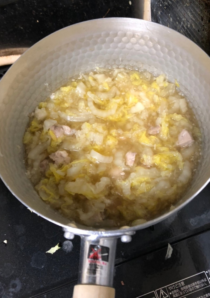 白菜と鶏モモのみぞれ煮 離乳食 完了期-レシピのメイン写真