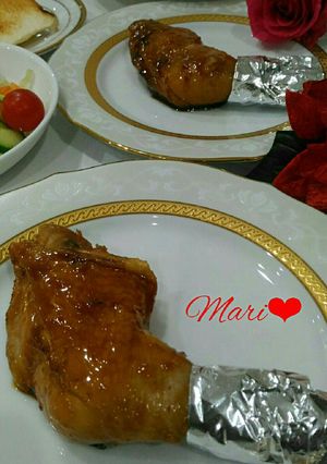 フライパンで☆楽旨ローストチキンレッグ-レシピのメイン写真