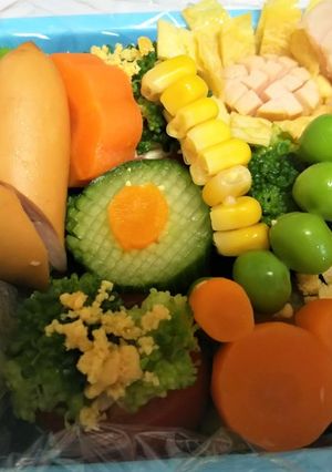 花畑弁当（おかずのみ）-レシピのメイン写真