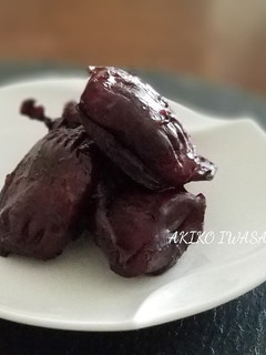 綺麗になれちゃう『砂肝の赤ワイン煮』-レシピのメイン写真