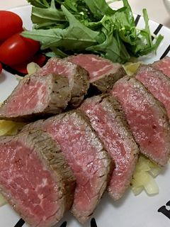 フライパンで簡単ローストビーフ-レシピのメイン写真
