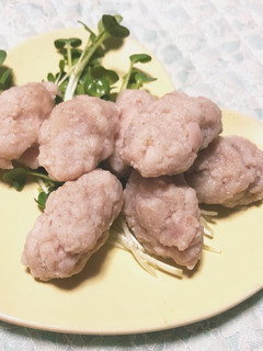 美味♪カスベのコリコリ軟骨入り団子-レシピのメイン写真