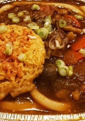 残ったカレーでカレーうどん-レシピのメイン写真
