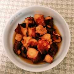 A picture of ＊＊タコ足煮＊＊.
