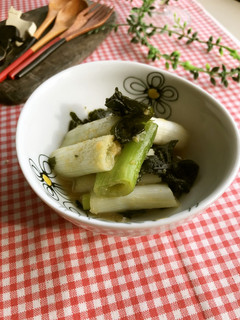 わかめ入りネギぬた-レシピのメイン写真