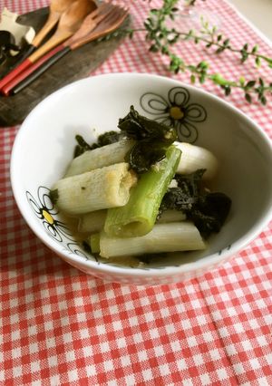 わかめ入りネギぬた-レシピのメイン写真