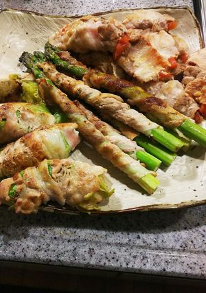 野菜の豚バラ巻き-レシピのメイン写真