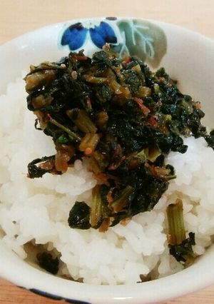 大根の葉っぱ辛味ふりかけ風-レシピのメイン写真