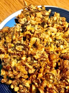 ねぎ、納豆、もずくのかき揚げ-レシピのメイン写真