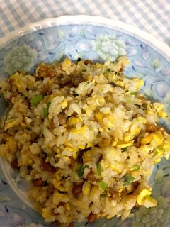 ささっと簡単!納豆チャーハン-レシピのメイン写真