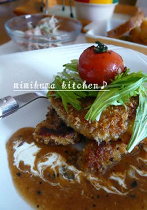 表面カリカリのレバーカツレツ♪-レシピのメイン写真