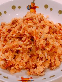 納豆、卵が沢山!納豆キムチチャーハン-レシピのメイン写真