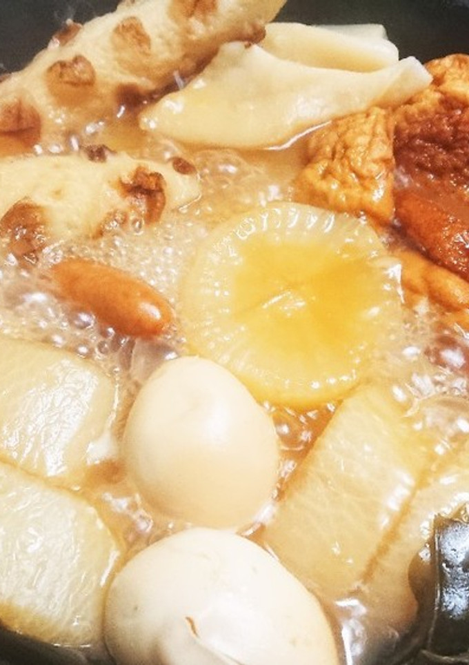 旨ウマ♪白だしと三浦大根でほかほかおでん-レシピのメイン写真