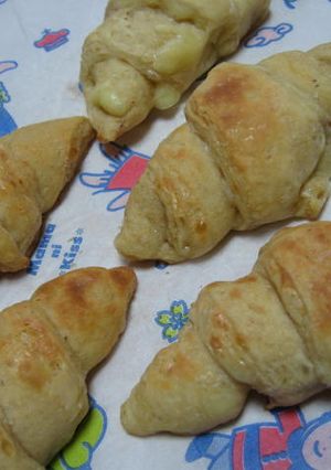 油卵ナシ！もっとチーズおからクロワッサン-レシピのメイン写真
