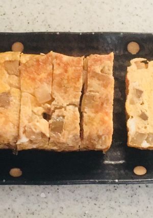 ヤーコンの卵焼き（だし巻き卵）-レシピのメイン写真