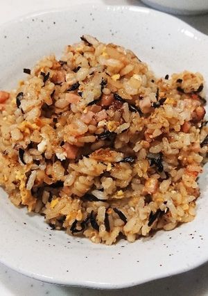 塩昆布のチャーハン-レシピのメイン写真