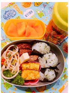 幼稚園お弁当3歳3カ月③-レシピのメイン写真