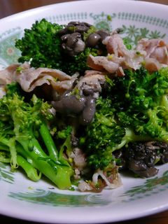ブロッコリーと豚肉のサッパリ炒め-レシピのメイン写真