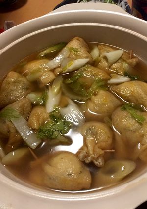 簡単♡美味しい餅巾着鍋-レシピのメイン写真