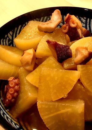 【ホットクック】しみしみ大根とタコの煮物-レシピのメイン写真