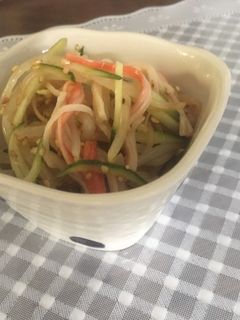 簡単もやしの和え物-レシピのメイン写真