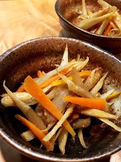 我が家のごぼうとにんじんのきんぴら炒め煮-レシピのメイン写真