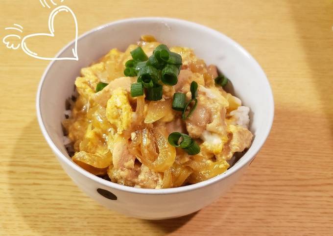 ♡簡単！基本の親子丼♡ by なっちゃん✧︎ 【クックパッド】 簡単おいしいみんなのレシピが392万品