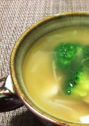 ぱぱっと作る！お手軽コンソメスープ-レシピのメイン写真