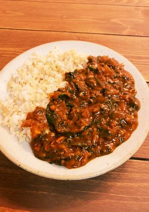 ほうれん草カレー-レシピのメイン写真