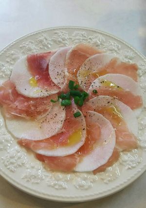 生ハムと大根のカルパッチョ風-レシピのメイン写真